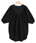 【ピエロ/Pierrot】のドッキングギャザーブラウス 人気、トレンドファッション・服の通販 founy(ファニー) ファッション Fashion レディースファッション Fashion for Women トップス・カットソー Cut & Sew Tops シャツ・ブラウス・オフィスカジュアル Elegant Blouses & Button-Ups ギャザー Gathered, Ruffled プチプライス・低価格 Affordable / Budget Price thumbnail ブラック|ID: prp329100004841213 ipo3291000000036069699