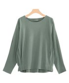 【ピエロ/Pierrot】のコットンポンチフロントタックカットソー 人気、トレンドファッション・服の通販 founy(ファニー) ファッション Fashion レディースファッション Fashion for Women トップス・カットソー Cut & Sew Tops カットソー・ベーシックTシャツ Cut-and-Sewn Tops / Stretch Tees & Basics シンプル Simple, Minimal プチプライス・低価格 Affordable / Budget Price エレガント 上品 Elegant thumbnail グレーグリーン|ID: prp329100004841227 ipo3291000000036070067