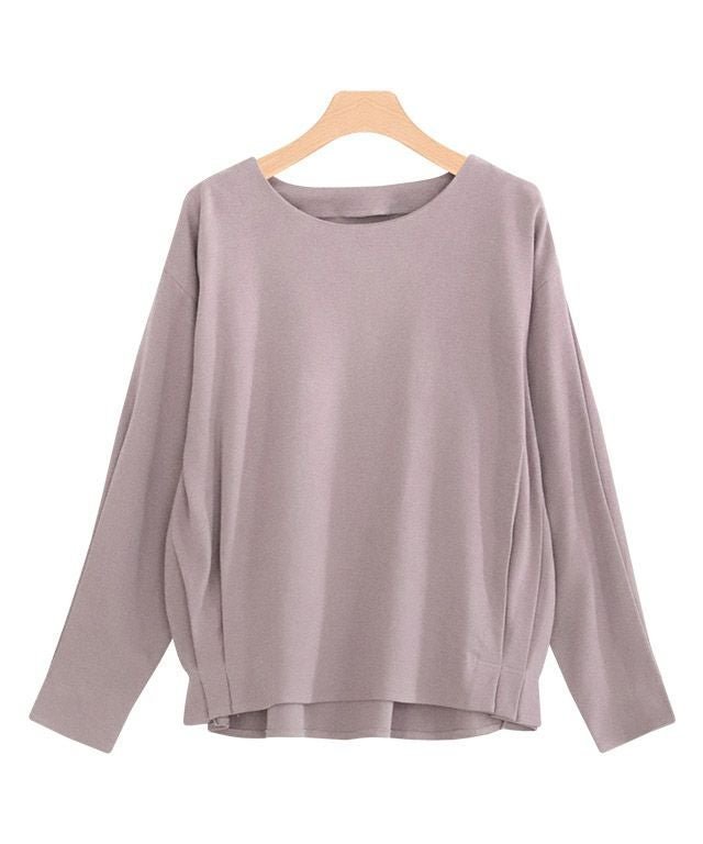 【ピエロ/Pierrot】のコットンポンチフロントタックカットソー インテリア・キッズ・メンズ・レディースファッション・服の通販 founy(ファニー) ファッション Fashion レディースファッション Fashion for Women トップス・カットソー Cut & Sew Tops カットソー・ベーシックTシャツ Cut-and-Sewn Tops / Stretch Tees & Basics シンプル Simple, Minimal プチプライス・低価格 Affordable / Budget Price エレガント 上品 Elegant パープル|ID: prp329100004841227 ipo3291000000036070069