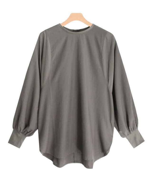 【ピエロ/Pierrot】の【アウトレットSALE!】ボリュームスリーブドルマンブラウス インテリア・キッズ・メンズ・レディースファッション・服の通販 founy(ファニー) 　ファッション　Fashion　レディースファッション　Fashion for Women　トップス・カットソー　Cut & Sew Tops　シャツ・ブラウス・オフィスカジュアル　Elegant Blouses & Button-Ups　ボリューム袖・フリルスリーブブラウス　Voluminous & Ruffle Sleeves / Puffy Sleeve Tops　アウトレット　Outlet / Clearance　カットソー　Cut and Sewn Top　プチプライス・低価格　Affordable / Budget Price　ベスト　Vest, Waistcoat　モカグレー|ID: prp329100004841240 ipo3291000000035282691