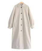 【ピエロ/Pierrot】のバックタックステンカラーコート 人気、トレンドファッション・服の通販 founy(ファニー) ファッション Fashion レディースファッション Fashion for Women アウター Coat / Outerwear Collection コート・ロングコート・ピーコート Long Coats, Peacoats & More レディースジャケット・軽アウター Jackets プチプライス・低価格 Affordable / Budget Price メルトン Melton, Heavy Wool thumbnail アイボリー|ID: prp329100004841247 ipo3291000000036070387