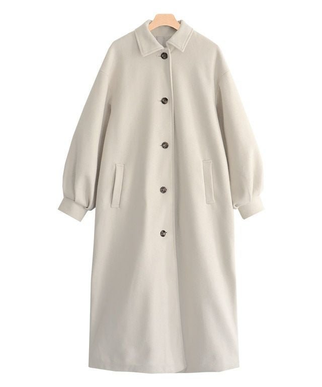 【ピエロ/Pierrot】のバックタックステンカラーコート インテリア・キッズ・メンズ・レディースファッション・服の通販 founy(ファニー) 　ファッション　Fashion　レディースファッション　Fashion for Women　アウター　Coat / Outerwear Collection　コート・ロングコート・ピーコート　Long Coats, Peacoats & More　レディースジャケット・軽アウター　Jackets　プチプライス・低価格　Affordable / Budget Price　メルトン　Melton, Heavy Wool　アイボリー|ID: prp329100004841247 ipo3291000000036070387