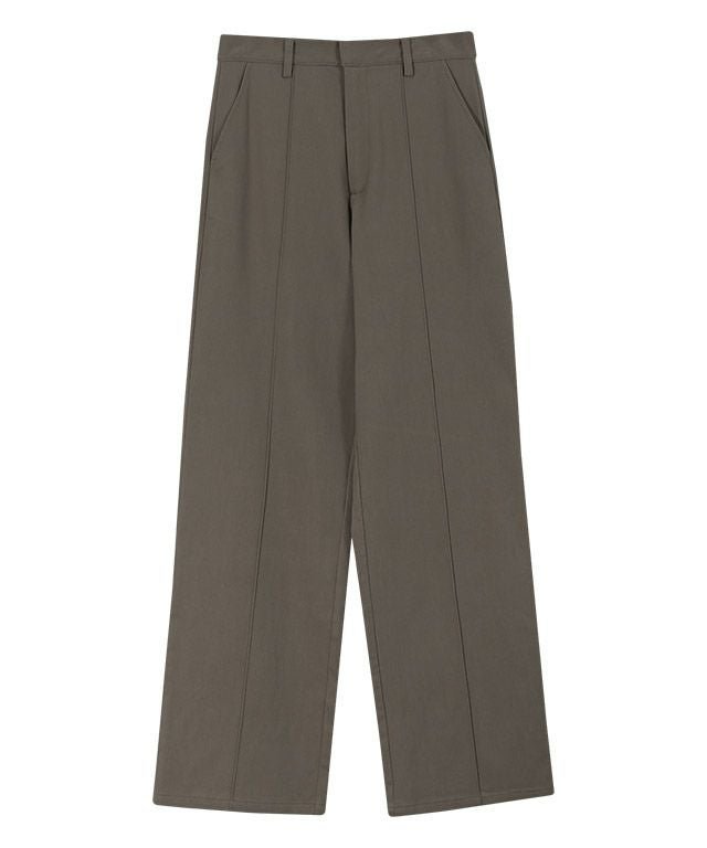 【ピエロ/Pierrot】の裏微起毛ボックスパンツ インテリア・キッズ・メンズ・レディースファッション・服の通販 founy(ファニー) 　ファッション　Fashion　レディースファッション　Fashion for Women　パンツ　Pants & Trousers　センター　Center, Center Line　プチプライス・低価格　Affordable / Budget Price　ボックス　Boxy, Box Shape　モカブラウン|ID: prp329100004841255 ipo3291000000035996133