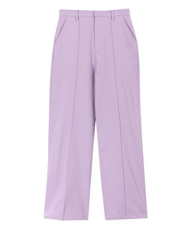 【ピエロ/Pierrot】の裏微起毛ボックスパンツ インテリア・キッズ・メンズ・レディースファッション・服の通販 founy(ファニー) 　ファッション　Fashion　レディースファッション　Fashion for Women　パンツ　Pants & Trousers　センター　Center, Center Line　プチプライス・低価格　Affordable / Budget Price　ボックス　Boxy, Box Shape　ラベンダー|ID: prp329100004841255 ipo3291000000035996134