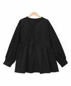 【ピエロ/Pierrot】のアシンメトリーギャザー切り替えブラウス 人気、トレンドファッション・服の通販 founy(ファニー) ファッション Fashion レディースファッション Fashion for Women トップス・カットソー Cut & Sew Tops シャツ・ブラウス・オフィスカジュアル Elegant Blouses & Button-Ups 送料無料 Free Shipping アシンメトリー Asymmetrical Style ギャザー Gathered, Ruffled プチプライス・低価格 Affordable / Budget Price thumbnail ブラック|ID: prp329100004841259 ipo3291000000036070764
