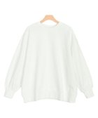 【ピエロ/Pierrot】の【アウトレットSALE!】ボリュームスリーブスウェットプルオーバー オフホワイト|ID: prp329100004841266 ipo3291000000035282830