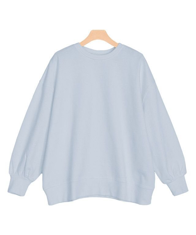 【ピエロ/Pierrot】の【アウトレットSALE!】ボリュームスリーブスウェットプルオーバー インテリア・キッズ・メンズ・レディースファッション・服の通販 founy(ファニー) 　ファッション　Fashion　レディースファッション　Fashion for Women　トップス・カットソー　Cut & Sew Tops　レディースパーカー・カジュアルフーディー　Casual Hoodies & Sweatshirts　カジュアルプルオーバー・ニットトップス　Pullovers & Knit Tops / Casual Pullovers　スウェット・クルーネックトップス　Sweatshirts & Crewnecks / Relaxed Fit Sweat Tops　ボリューム袖・フリルスリーブブラウス　Voluminous & Ruffle Sleeves / Puffy Sleeve Tops　アウトレット　Outlet / Clearance　トレンド　Trend, Trending Now　プチプライス・低価格　Affordable / Budget Price　アイスブルー|ID: prp329100004841266 ipo3291000000035282837