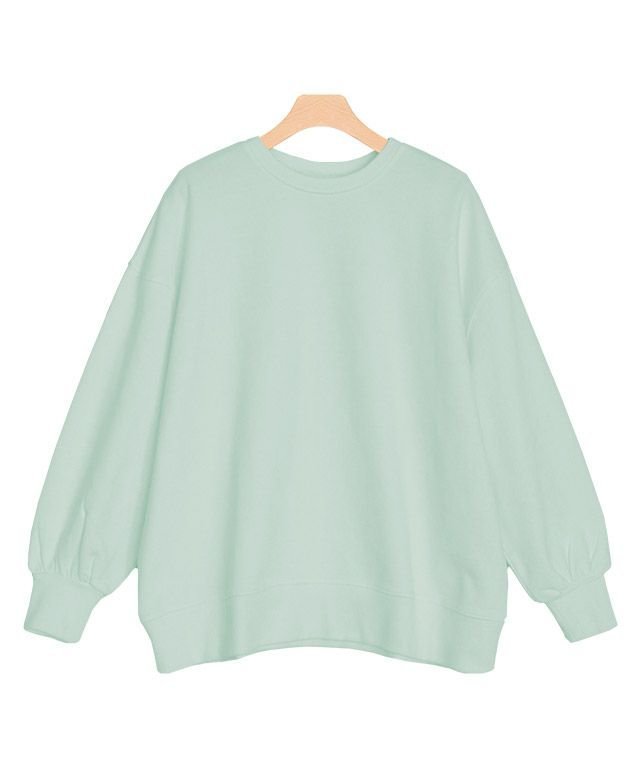 【ピエロ/Pierrot】の【アウトレットSALE!】ボリュームスリーブスウェットプルオーバー インテリア・キッズ・メンズ・レディースファッション・服の通販 founy(ファニー) 　ファッション　Fashion　レディースファッション　Fashion for Women　トップス・カットソー　Cut & Sew Tops　レディースパーカー・カジュアルフーディー　Casual Hoodies & Sweatshirts　カジュアルプルオーバー・ニットトップス　Pullovers & Knit Tops / Casual Pullovers　スウェット・クルーネックトップス　Sweatshirts & Crewnecks / Relaxed Fit Sweat Tops　ボリューム袖・フリルスリーブブラウス　Voluminous & Ruffle Sleeves / Puffy Sleeve Tops　アウトレット　Outlet / Clearance　トレンド　Trend, Trending Now　プチプライス・低価格　Affordable / Budget Price　ミント|ID: prp329100004841266 ipo3291000000035282839