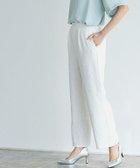 【ピエロ/Pierrot】の【アウトレットSALE!】ペイズリージャカードパンツ ホワイト|ID: prp329100004841269 ipo3291000000035995510