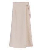 【ピエロ/Pierrot】の切り替えラップスカート 人気、トレンドファッション・服の通販 founy(ファニー) ファッション Fashion レディースファッション Fashion for Women スカート Skirts サテン Satin, Glossy Fabric トレンド Trend, Trending Now プチプライス・低価格 Affordable / Budget Price ラップ Wrap, Wrap Design エレガント 上品 Elegant thumbnail グレージュ|ID: prp329100004841274 ipo3291000000036066948