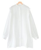 【ピエロ/Pierrot】のタックチュニックブラウス 人気、トレンドファッション・服の通販 founy(ファニー) ファッション Fashion レディースファッション Fashion for Women トップス・カットソー Cut & Sew Tops シャツ・ブラウス・オフィスカジュアル Elegant Blouses & Button-Ups プチプライス・低価格 Affordable / Budget Price エレガント 上品 Elegant thumbnail オフホワイト|ID: prp329100004841277 ipo3291000000036067016