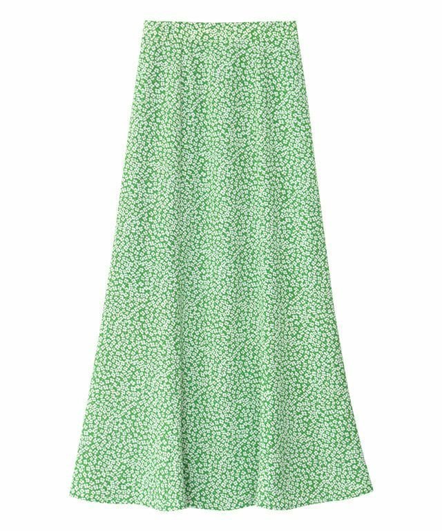【ピエロ/Pierrot】の【アウトレットSALE!】花柄フレアロングスカート インテリア・キッズ・メンズ・レディースファッション・服の通販 founy(ファニー) ファッション Fashion レディースファッション Fashion for Women スカート Skirts ロングスカート Long Skirts / Maxi & Midi Skirts アウトレット Outlet / Clearance フェミニン Feminine, Girly フラワー Flower, Floral フレア Flare, Flared プチプライス・低価格 Affordable / Budget Price プリント Print, Printed Pattern リラックス Relax, Relaxed Fit グリーン|ID: prp329100004841281 ipo3291000000036067407