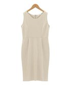 【ピエロ/Pierrot】のノースリーブタック入りタイトワンピース 人気、トレンドファッション・服の通販 founy(ファニー) ファッション Fashion レディースファッション Fashion for Women ワンピース Dresses カーディガン Cardigan, Knitwear シンプル Simple, Minimal ノースリーブ Sleeveless, No-Sleeve フィット Fit, Slim Fit プチプライス・低価格 Affordable / Budget Price thumbnail グレージュ|ID: prp329100004841284 ipo3291000000035282917