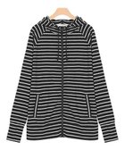 【ピエロ/Pierrot】の2typeから選べるUVカットスラブパーカー 人気、トレンドファッション・服の通販 founy(ファニー) ファッション Fashion レディースファッション Fashion for Women トップス・カットソー Cut & Sew Tops レディースパーカー・カジュアルフーディー Casual Hoodies & Sweatshirts おすすめ Recommended / Our Picks プチプライス・低価格 Affordable / Budget Price 夏 Summer 春 Spring 秋 Autumn 軽量 Lightweight, Ultra Light thumbnail ブラック×オフホワイト|ID: prp329100004841286 ipo3291000000036275597