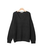 【ピエロ/Pierrot】の選べる2丈2ネックデザイン畦ニット 人気、トレンドファッション・服の通販 founy(ファニー) ファッション Fashion レディースファッション Fashion for Women トップス・カットソー Cut & Sew Tops ニット Knit Tops & Sweaters プチプライス・低価格 Affordable / Budget Price ボトム Bottoms, Lower Wear ミドル Middle Length, Mid Height ルーズ Loose, Oversized ロング Long, Long-Length 畦 Ribbed Knit thumbnail ブラック|ID: prp329100004841296 ipo3291000000035282988