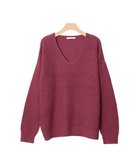 【ピエロ/Pierrot】の選べる2丈2ネックデザイン畦ニット 人気、トレンドファッション・服の通販 founy(ファニー) ファッション Fashion レディースファッション Fashion for Women トップス・カットソー Cut & Sew Tops ニット Knit Tops & Sweaters プチプライス・低価格 Affordable / Budget Price ボトム Bottoms, Lower Wear ミドル Middle Length, Mid Height ルーズ Loose, Oversized ロング Long, Long-Length 畦 Ribbed Knit thumbnail ダルローズ|ID: prp329100004841296 ipo3291000000035283002