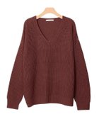 【ピエロ/Pierrot】の選べる2丈2ネックデザイン畦ニット 人気、トレンドファッション・服の通販 founy(ファニー) ファッション Fashion レディースファッション Fashion for Women トップス・カットソー Cut & Sew Tops ニット Knit Tops & Sweaters プチプライス・低価格 Affordable / Budget Price ボトム Bottoms, Lower Wear ミドル Middle Length, Mid Height ルーズ Loose, Oversized ロング Long, Long-Length 畦 Ribbed Knit thumbnail テラコッタ|ID: prp329100004841296 ipo3291000000035283003