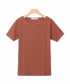 【ピエロ/Pierrot】の【アウトレットSALE!】ネックが選べる半袖テレコリブカットソー オレンジオークル|ID: prp329100004841305 ipo3291000000035806745