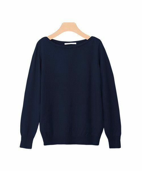 【ピエロ/Pierrot】のネックが選べるウォッシャブルニット インテリア・キッズ・メンズ・レディースファッション・服の通販 founy(ファニー) ファッション Fashion レディースファッション Fashion for Women トップス・カットソー Cut & Sew Tops ニット Knit Tops & Sweaters シルク Silk, 100% Silk プチプライス・低価格 Affordable / Budget Price エレガント 上品 Elegant 吸水 Absorbent, Quick-Dry ネイビー|ID: prp329100004841308 ipo3291000000036071296