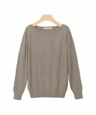 【ピエロ/Pierrot】のネックが選べるウォッシャブルニット 人気、トレンドファッション・服の通販 founy(ファニー) ファッション Fashion レディースファッション Fashion for Women トップス・カットソー Cut & Sew Tops ニット Knit Tops & Sweaters シルク Silk, 100% Silk プチプライス・低価格 Affordable / Budget Price エレガント 上品 Elegant 吸水 Absorbent, Quick-Dry thumbnail モカグレージュ|ID: prp329100004841308 ipo3291000000036071300