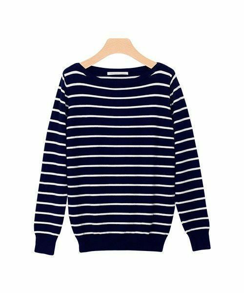 【ピエロ/Pierrot】のネックが選べるウォッシャブルニット インテリア・キッズ・メンズ・レディースファッション・服の通販 founy(ファニー) ファッション Fashion レディースファッション Fashion for Women トップス・カットソー Cut & Sew Tops ニット Knit Tops & Sweaters シルク Silk, 100% Silk プチプライス・低価格 Affordable / Budget Price エレガント 上品 Elegant 吸水 Absorbent, Quick-Dry ネイビー×オフホワイト|ID: prp329100004841308 ipo3291000000036071303