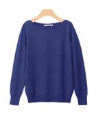 【ピエロ/Pierrot】のネックが選べるウォッシャブルニット 人気、トレンドファッション・服の通販 founy(ファニー) ファッション Fashion レディースファッション Fashion for Women トップス・カットソー Cut & Sew Tops ニット Knit Tops & Sweaters シルク Silk, 100% Silk プチプライス・低価格 Affordable / Budget Price エレガント 上品 Elegant 吸水 Absorbent, Quick-Dry thumbnail ブルーパープル|ID: prp329100004841308 ipo3291000000036071308