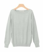 【ピエロ/Pierrot】のネックが選べるウォッシャブルニット 人気、トレンドファッション・服の通販 founy(ファニー) ファッション Fashion レディースファッション Fashion for Women トップス・カットソー Cut & Sew Tops ニット Knit Tops & Sweaters シルク Silk, 100% Silk プチプライス・低価格 Affordable / Budget Price エレガント 上品 Elegant 吸水 Absorbent, Quick-Dry thumbnail グレー|ID: prp329100004841308 ipo3291000000036071310