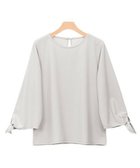 【ピエロ/Pierrot】の選べるTブラウス 人気、トレンドファッション・服の通販 founy(ファニー) ファッション Fashion レディースファッション Fashion for Women トップス・カットソー Cut & Sew Tops シャツ・ブラウス・オフィスカジュアル Elegant Blouses & Button-Ups カットソー Cut and Sewn Top ギャザー Gathered, Ruffled ジョーゼット Georgette, Semi-Sheer Fabric スリット Slit, Slit Detail スリーブ Sleeve, Long Sleeve / Short Sleeve デコルテ Décolleté, Neckline バランス Balance, Style Balance フェミニン Feminine, Girly フロント Front, Front Design リボン Ribbon, Bow プチプライス・低価格 Affordable / Budget Price エレガント 上品 Elegant thumbnail ライトグレー|ID: prp329100004841314 ipo3291000000036071333