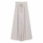【ピエロ/Pierrot】の【アウトレットSALE!】レーヨン混ワイドパンツ ライトグレー|ID: prp329100004841317 ipo3291000000035806911