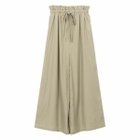 【ピエロ/Pierrot】の【アウトレットSALE!】レーヨン混ワイドパンツ ベージュ|ID: prp329100004841317 ipo3291000000035806915