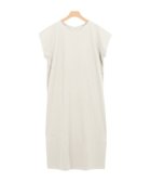 【ピエロ/Pierrot】の【アウトレットSALE!】Vネックフレンチスリーブワンピース グレージュ|ID: prp329100004841320 ipo3291000000035806939