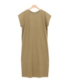 【ピエロ/Pierrot】の【アウトレットSALE!】Vネックフレンチスリーブワンピース キャメルベージュ|ID: prp329100004841320 ipo3291000000035806945