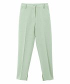 【ピエロ/Pierrot】の裾スリットストレートパンツ 人気、トレンドファッション・服の通販 founy(ファニー) ファッション Fashion レディースファッション Fashion for Women パンツ Pants & Trousers シンプル Simple, Minimal ジョーゼット Georgette, Semi-Sheer Fabric スリット Slit, Slit Detail センター Center, Center Line プチプライス・低価格 Affordable / Budget Price thumbnail ミント|ID: prp329100004841321 ipo3291000000036071478