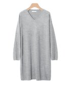 【ピエロ/Pierrot】の【アウトレットSALE!】選べるカシミヤタッチニットワンピース 杢グレー|ID: prp329100004841327 ipo3291000000035807185