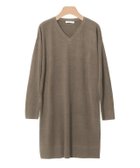 【ピエロ/Pierrot】の【アウトレットSALE!】選べるカシミヤタッチニットワンピース モカ|ID: prp329100004841327 ipo3291000000035807192