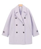 【ピエロ/Pierrot】の【アウトレットSALE!】ショート丈コート ラベンダー|ID: prp329100004841329 ipo3291000000035807246