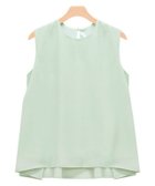 【ピエロ/Pierrot】のAラインノースリーブブラウス 人気、トレンドファッション・服の通販 founy(ファニー) ファッション Fashion レディースファッション Fashion for Women トップス・カットソー Cut & Sew Tops キャミソール&ノースリーブ Camisoles & Sleeveless Tops シャツ・ブラウス・オフィスカジュアル Elegant Blouses & Button-Ups シフォン Chiffon, Lightweight Fabric シンプル Simple, Minimal ジョーゼット Georgette, Semi-Sheer Fabric プチプライス・低価格 Affordable / Budget Price thumbnail ミント|ID: prp329100004846010 ipo3291000000035347603