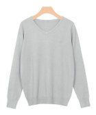 【ピエロ/Pierrot】のシルクタッチウォッシャブルニット 人気、トレンドファッション・服の通販 founy(ファニー) ファッション Fashion レディースファッション Fashion for Women トップス・カットソー Cut & Sew Tops ニット Knit Tops & Sweaters シルク Silk, 100% Silk シンプル Simple, Minimal プチプライス・低価格 Affordable / Budget Price ボーダー Border, Stripe ロング Long, Long-Length エレガント 上品 Elegant 吸水 Absorbent, Quick-Dry 定番 Standard, Basic Item 無地 Plain, Solid Color thumbnail グレー|ID: prp329100004846048 ipo3291000000035349887