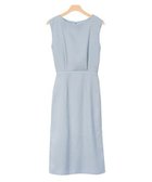 【ピエロ/Pierrot】のドッキングIラインワンピース 人気、トレンドファッション・服の通販 founy(ファニー) ファッション Fashion レディースファッション Fashion for Women ワンピース Dresses セットアップ Set-Up, Coordinated Outfit デコルテ Décolleté, Neckline ドッキング Docking, Mixed Material ノースリーブ Sleeveless, No-Sleeve プチプライス・低価格 Affordable / Budget Price エレガント 上品 Elegant 羽織 Haori, Light Jacket thumbnail グレイッシュブルー|ID: prp329100004846069 ipo3291000000035350491