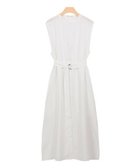 【ピエロ/Pierrot】のベルテッドノースリーブロングシャツ 人気、トレンドファッション・服の通販 founy(ファニー) ファッション Fashion レディースファッション Fashion for Women ワンピース Dresses シルク Silk, 100% Silk シンプル Simple, Minimal チュニック Tunic, Long Top プチプライス・低価格 Affordable / Budget Price エレガント 上品 Elegant thumbnail オフホワイト|ID: prp329100004846071 ipo3291000000035350560