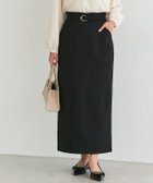 【ピエロ/Pierrot】のベルテッドストレッチIラインスカート 人気、トレンドファッション・服の通販 founy(ファニー) ファッション Fashion レディースファッション Fashion for Women スカート Skirts 送料無料 Free Shipping シンプル Simple, Minimal ストレッチ Stretch, Stretchy Fabric プチプライス・低価格 Affordable / Budget Price thumbnail 162cm / ブラック / M|ID: prp329100004849511 ipo3291000000035482651