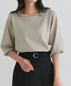 【ピエロ/Pierrot】の【UV/ウォッシャブル】バルーンスリーブニット 人気、トレンドファッション・服の通販 founy(ファニー) ファッション Fashion レディースファッション Fashion for Women トップス・カットソー Cut & Sew Tops ニット Knit Tops & Sweaters 送料無料 Free Shipping ウォッシャブル Machine Washable シンプル Simple, Minimal スクエア Square, Square Shape スリーブ Sleeve, Long Sleeve / Short Sleeve バルーン Balloon, Balloon Silhouette プチプライス・低価格 Affordable / Budget Price エレガント 上品 Elegant thumbnail 162cm / グレージュ / M|ID: prp329100004850840 ipo3291000000036039262