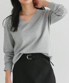 【ピエロ/Pierrot】の【UV/ウォッシャブル】ネックが選べるニット 人気、トレンドファッション・服の通販 founy(ファニー) ファッション Fashion レディースファッション Fashion for Women トップス・カットソー Cut & Sew Tops ニット Knit Tops & Sweaters 送料無料 Free Shipping ウォッシャブル Machine Washable スタンダード Standard, Basic デコルテ Décolleté, Neckline プチプライス・低価格 Affordable / Budget Price エレガント 上品 Elegant thumbnail 162cm / 杢グレー / Vネック / M|ID: prp329100004850845 ipo3291000000036039294