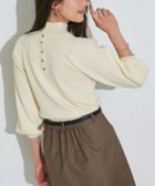 【ピエロ/Pierrot】のゴールドボタンパフスリーブニット 人気、トレンドファッション・服の通販 founy(ファニー) ファッション Fashion レディースファッション Fashion for Women トップス・カットソー Cut & Sew Tops ニット Knit Tops & Sweaters インナー Innerwear スリーブ Sleeve, Long Sleeve / Short Sleeve プチプライス・低価格 Affordable / Budget Price ベスト Vest, Waistcoat エレガント 上品 Elegant thumbnail 166cm / アイボリー / M|ID: prp329100004860488 ipo3291000000036044656