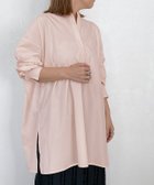 【ピエロ/Pierrot】のRASW ノーカラースキッパーチュニック 人気、トレンドファッション・服の通販 founy(ファニー) ファッション Fashion レディースファッション Fashion for Women トップス・カットソー Cut & Sew Tops 送料無料 Free Shipping おすすめ Recommended / Our Picks カフス Cuff Design プチプライス・低価格 Affordable / Budget Price エレガント 上品 Elegant thumbnail 160cm / ライトピンク / M|ID: prp329100004861206 ipo3291000000036010784