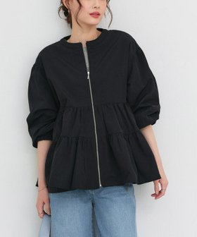 【ピエロ/Pierrot】 【撥水/UV】ティアードブルゾン人気、トレンドファッション・服の通販 founy(ファニー) ファッション Fashion レディースファッション Fashion for Women アウター Coat / Outerwear Collection レディースジャケット・軽アウター Jackets ブルゾンジャケット・スポーティアウター Blouson Jackets 送料無料 Free Shipping ティアード Tiered, Tiered Style デニム Denim, Jeans Material ブルゾン Blouson, Bomber Jacket プチプライス・低価格 Affordable / Budget Price ボトム Bottoms, Lower Wear |ID:prp329100004862866