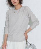 【ピエロ/Pierrot】のネックと柄が選べるロングスリーブシアーカットソー 人気、トレンドファッション・服の通販 founy(ファニー) ファッション Fashion レディースファッション Fashion for Women トップス・カットソー Cut & Sew Tops カットソー・ベーシックTシャツ Cut-and-Sewn Tops / Stretch Tees & Basics シアー Sheer, See-Through スリーブ Sleeve, Long Sleeve / Short Sleeve ハイネック High Neck, Mock Neck プチプライス・低価格 Affordable / Budget Price ベロア Velour, Soft Velvet レース Lace, Lace Fabric ロング Long, Long-Length thumbnail 167cm / ラメ / シルバー / クルーネック / M|ID: prp329100004864625 ipo3291000000036205359