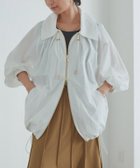 【ピエロ/Pierrot】のRASW ドロストデザインブルゾン 人気、トレンドファッション・服の通販 founy(ファニー) ファッション Fashion レディースファッション Fashion for Women アウター Coat / Outerwear Collection レディースジャケット・軽アウター Jackets ブルゾンジャケット・スポーティアウター Blouson Jackets 送料無料 Free Shipping コクーン Cocoon, Cocoon Silhouette フレア Flare, Flared プチプライス・低価格 Affordable / Budget Price ワッシャー Washer, Crinkled Finish thumbnail 166cm / オフホワイト / M|ID: prp329100004871558 ipo3291000000036318035