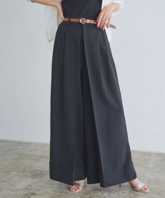【ピエロ/Pierrot】のRASW インバーテッドプリーツワイドパンツ 人気、トレンドファッション・服の通販 founy(ファニー) ファッション Fashion レディースファッション Fashion for Women パンツ Pants & Trousers 送料無料 Free Shipping シンプル Simple, Minimal プチプライス・低価格 Affordable / Budget Price other-1|ID: prp329100004871563 ipo3291000000036318056