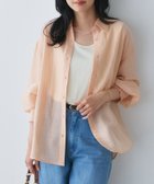 【ピエロ/Pierrot】の【一部予約】選べるデザインシアーシャツ トップス レディース 人気、トレンドファッション・服の通販 founy(ファニー) ファッション Fashion レディースファッション Fashion for Women トップス・カットソー Cut & Sew Tops シャツ・ブラウス・オフィスカジュアル Elegant Blouses & Button-Ups 送料無料 Free Shipping カフス Cuff Design シアー Sheer, See-Through シャーリング Shirring, Ruched プチプライス・低価格 Affordable / Budget Price thumbnail 162cm / 陽だまりの午後 / オレンジ / Atype / M|ID: prp329100004880734 ipo3291000000036428499